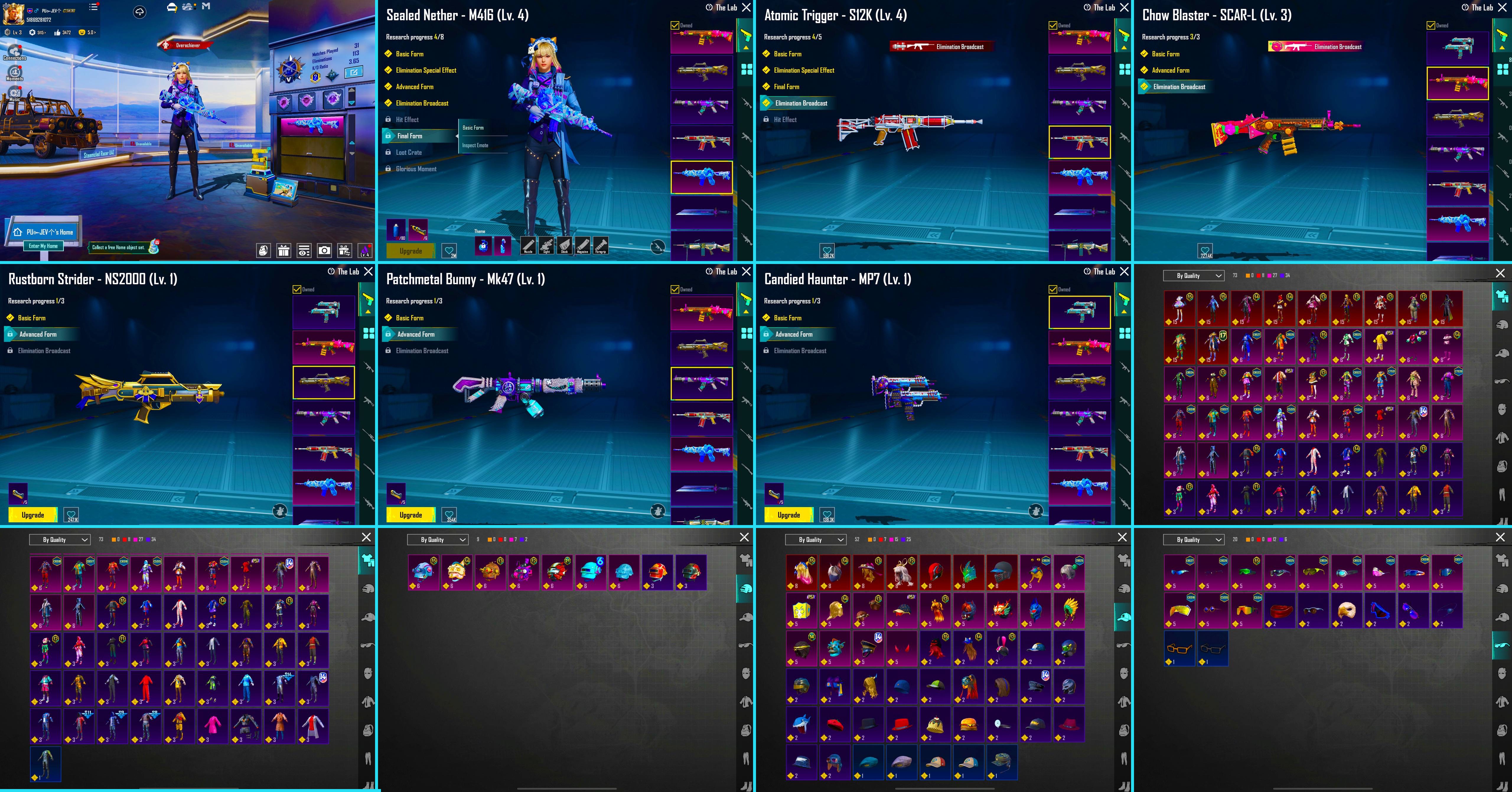 Account pubgតម្លៃ50$